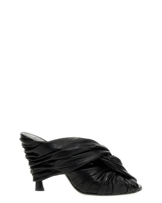 Givenchy Black Sandalen "Twist"