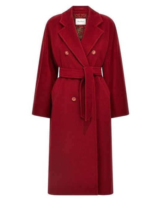 Cappotto 'Ticino' di Max Mara in Red