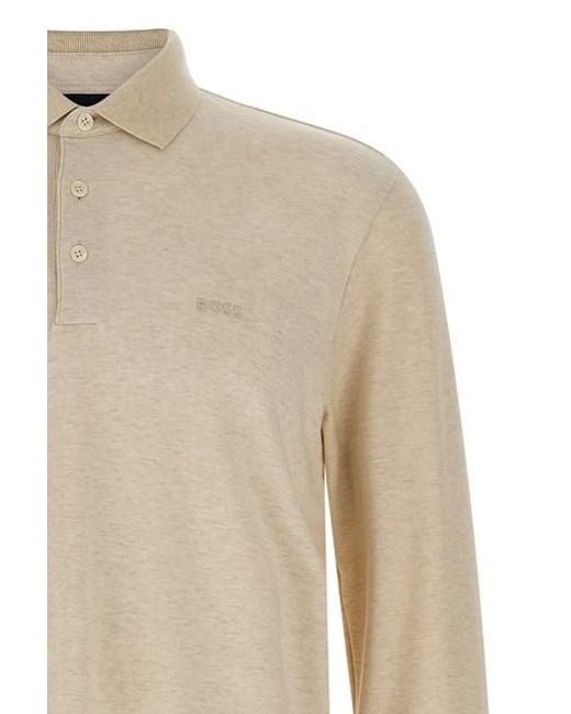 Polo 'Pado 30' di Boss in Natural da Uomo