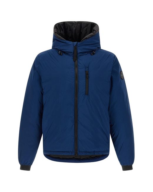 Canada Goose Blue 'lodge' Down Jacket for men