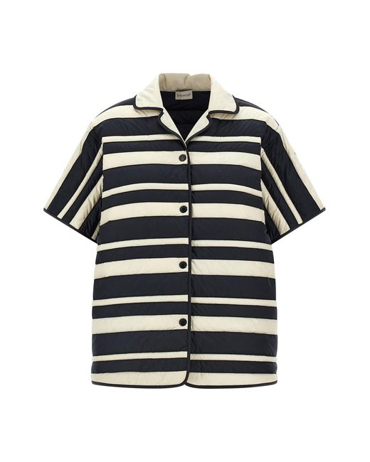 Moncler Black Striped Shirt