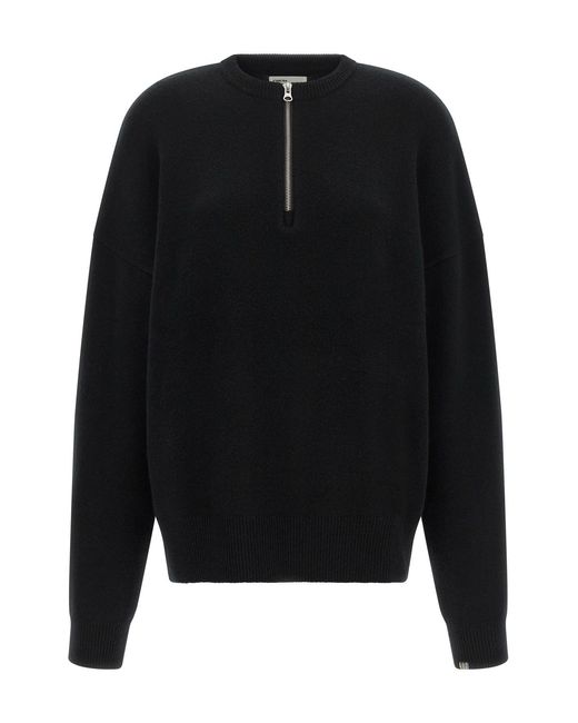 Extreme Cashmere Black 'n°496 Like' Sweater for men