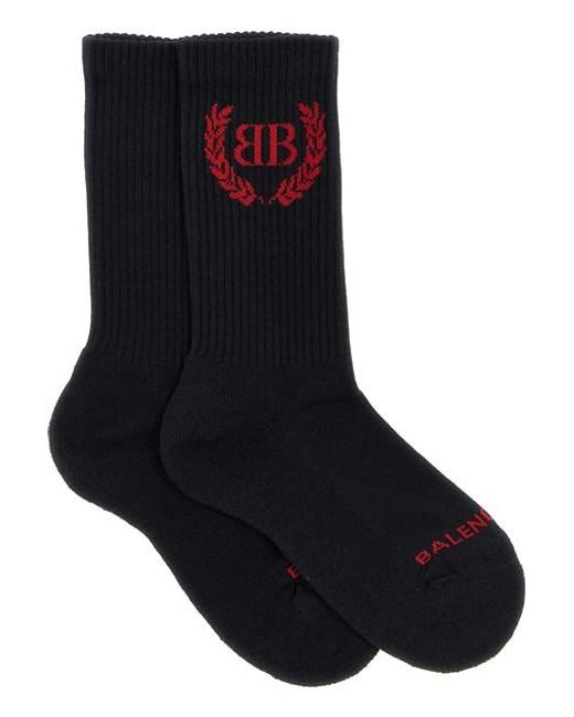 Balenciaga Black 'Laurel Classic' Socks