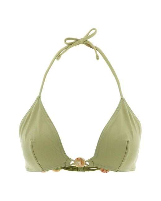 Eres Green 'alva' Bikini Top