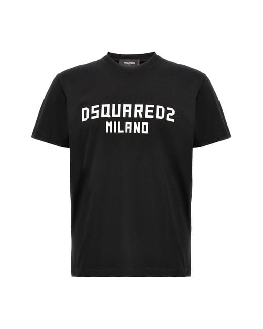 DSquared² Black 'cool Fit' T-shirt for men