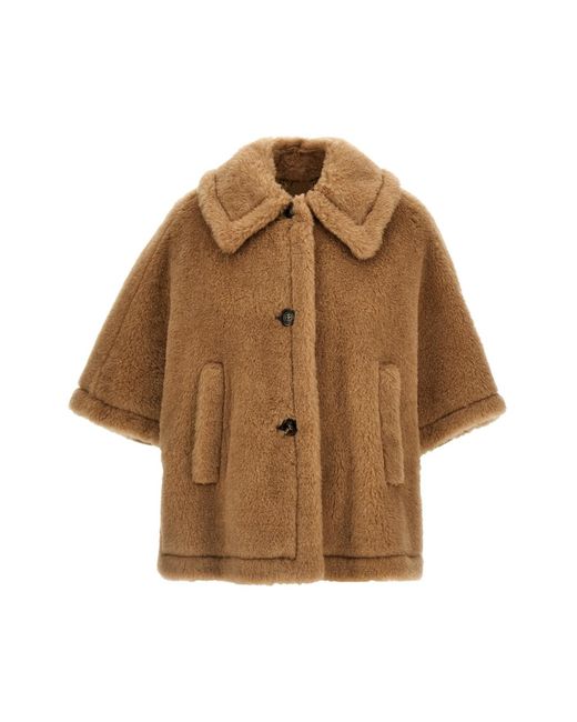 Max Mara Brown 'Tenebre' Cape