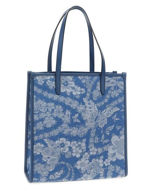 Shopping 'Love Trotter' Media di Etro in Blue