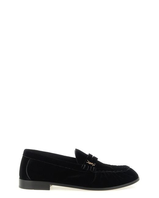 Saint Laurent Black 'le Loafer' Loafers for men