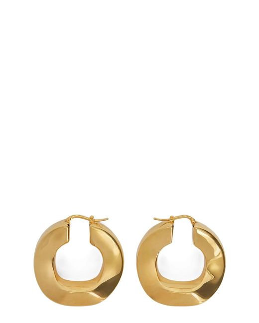 Jil Sander Metallic '2104' Earrings
