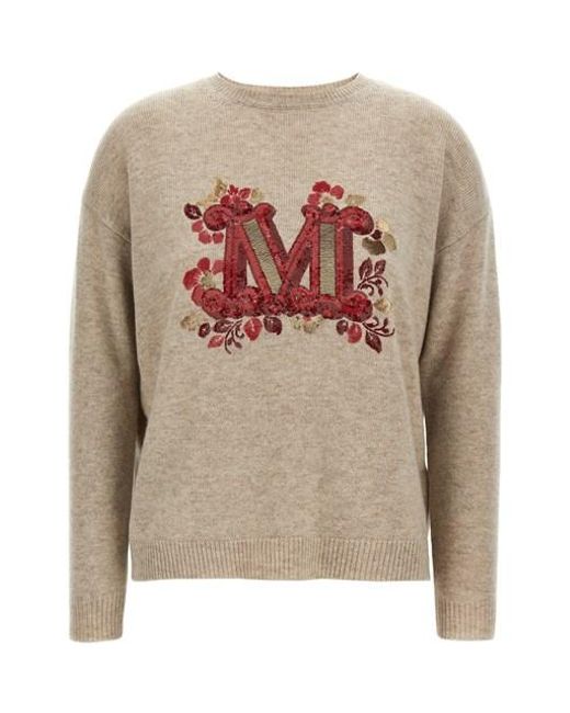 Maglione 'Quota' di Max Mara in White