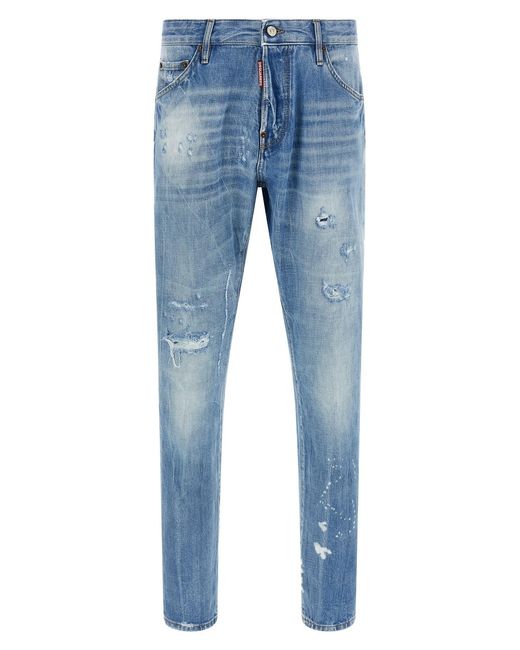 DSquared² Blue 'teddy' Jeans for men