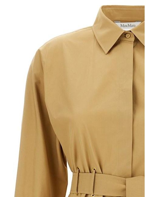 Camicia 'Juglas' di Max Mara in Metallic