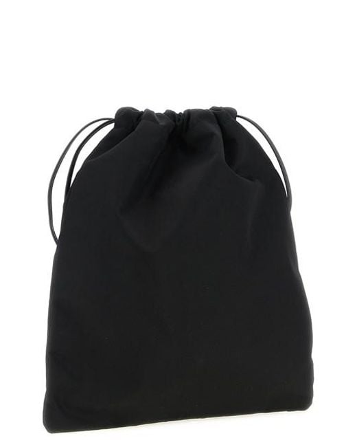 Pouch Wish' di Prada in Black