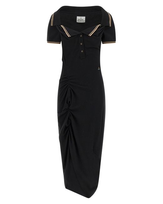 Vivienne Westwood Black 'long Monday Pulling' Dress