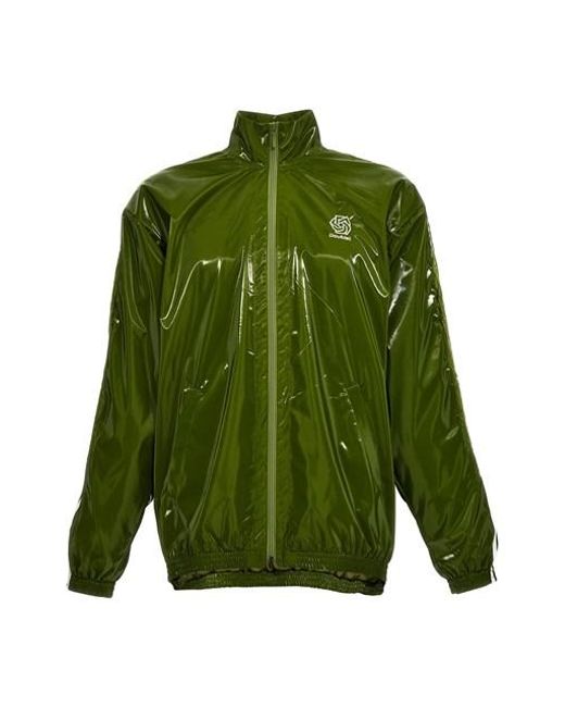 Doublet Green 'laminate Track' Jacket for men