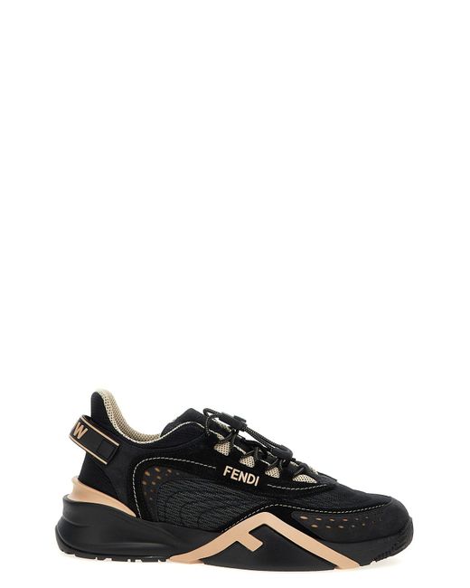 Fendi Black Sneakers " Flow"
