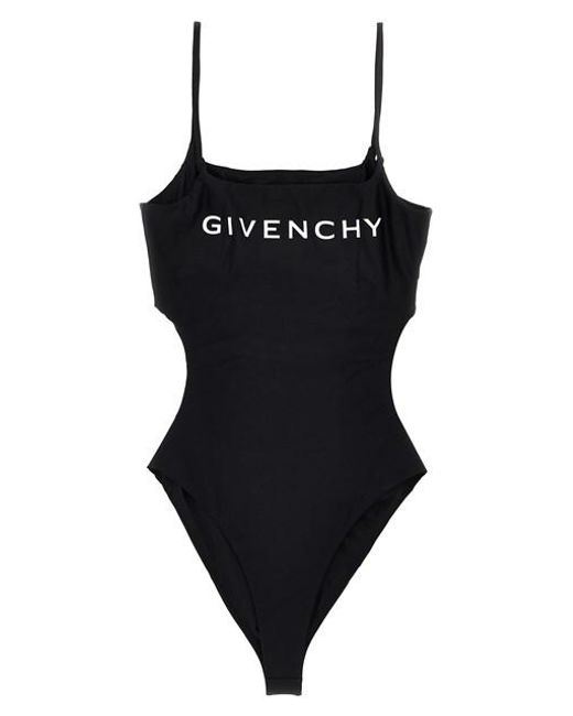 Costume intero cut out di Givenchy in Nero | Lyst