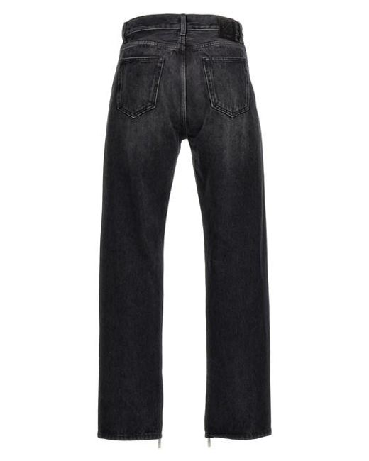 Jeans Regular Con Taglio Affusolato di Off-White c/o Virgil Abloh in Blue da Uomo
