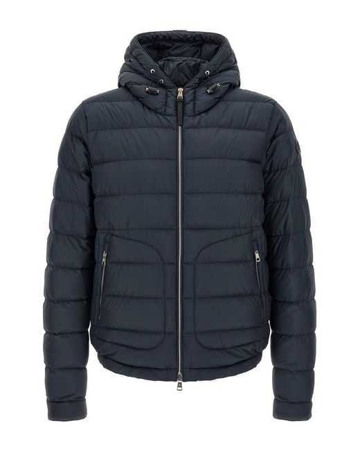 Moncler Blue 'sestriere' Down Jacket for men