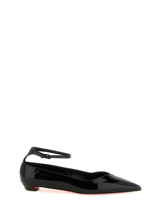 Christian Louboutin Black 'erozeena' Ballet Flats