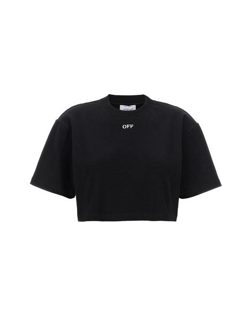 Off-White c/o Virgil Abloh Black 'off Stamp' T-shirt