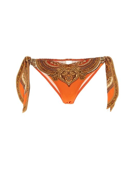 Zimmermann Multicolor 'mahon' Bikini Briefs
