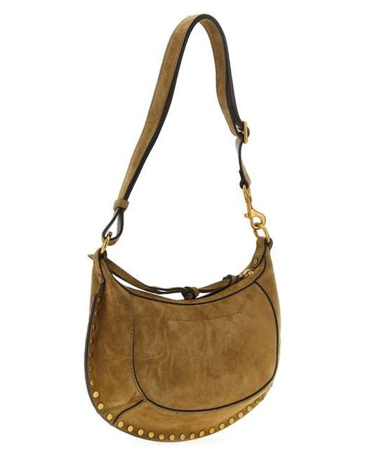 Borsa A Spalla 'Oskan Moon' di Isabel Marant in Brown