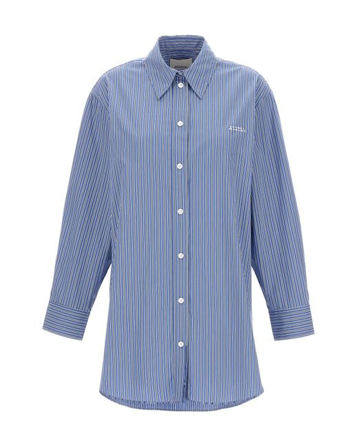 Isabel Marant Blue 'cylvany' Shirt