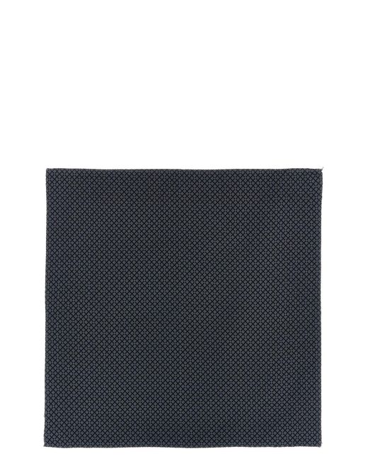 Pal Zileri Black 'linea Cerimonia' Pocket Clutch for men