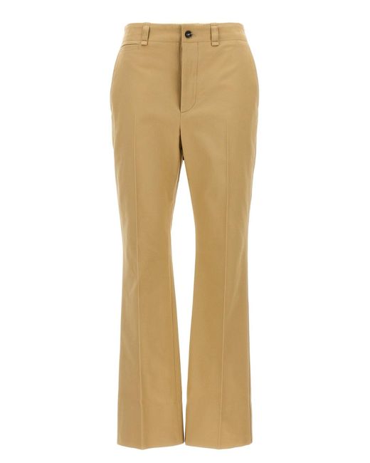 Saint Laurent Natural Drill Pants