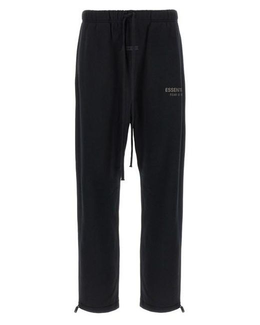 Fear Of God Black Logo joggers for men