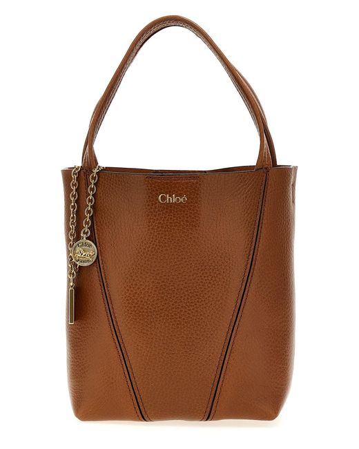 Chloé Brown 'chloé Spin' Handbag