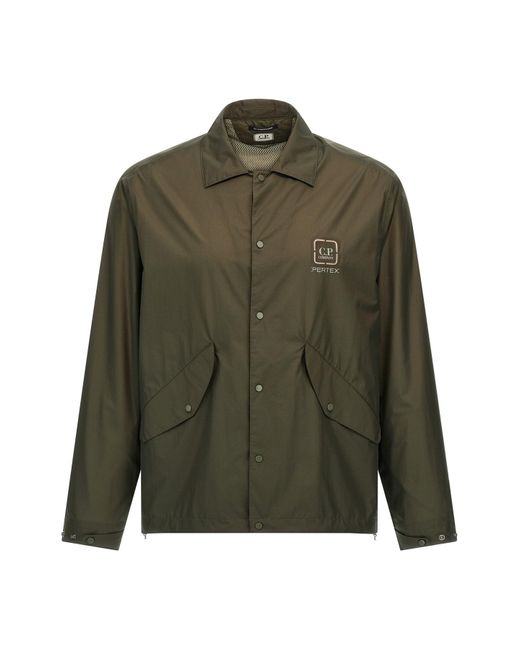 C P Company Überhemd "The Metropolis Series" in Green für Herren