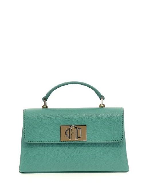 Furla '1927' Mini Handbag in Green | Lyst