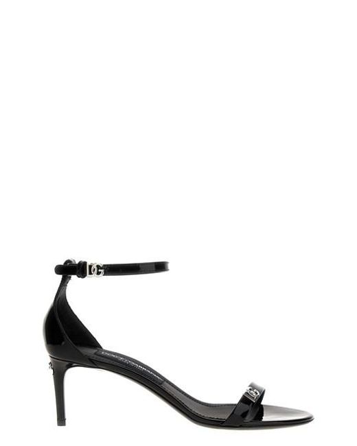 Sandalo 'Keira' di Dolce & Gabbana in Black