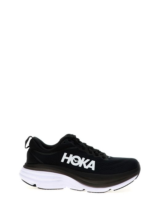 Hoka One One Black 'bondi 8' Sneakers for men