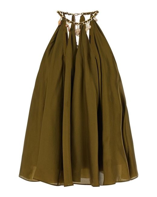 Zimmermann Green 'mahon' Blouse