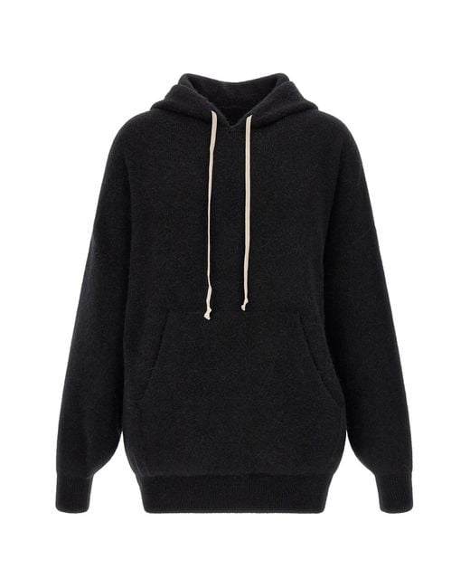 Rick Owens Blue 'hun' Hoodie for men