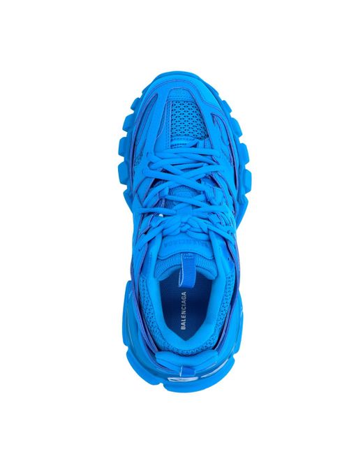 balenciaga track sneakers blue
