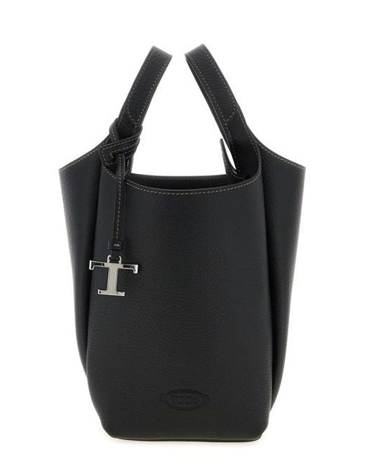Secchiello 'T Timeless' Mini di Tod's in Black