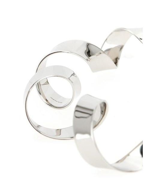 Collana 'Swirl' di Dries Van Noten in Black