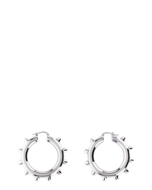 Jil Sander White '731' Earrings
