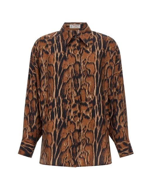 Alberto Biani Brown 'riviera' Shirt