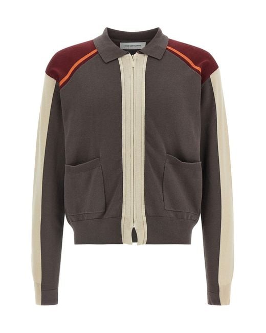 Kiko Kostadinov Brown 'munno Knit' Cardigan for men