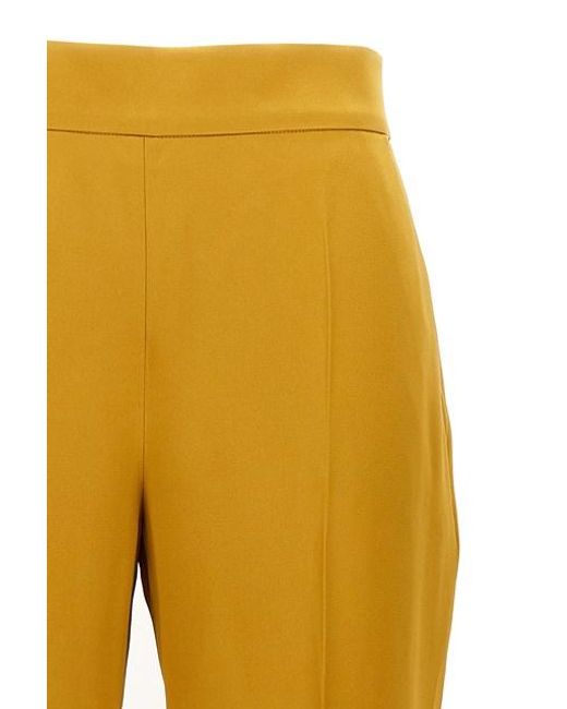 Pantalone 'Deserto' di Max Mara in Yellow