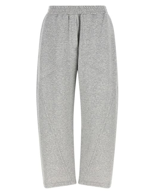 Brunello Cucinelli Gray Cotton And Cashmere Joggers