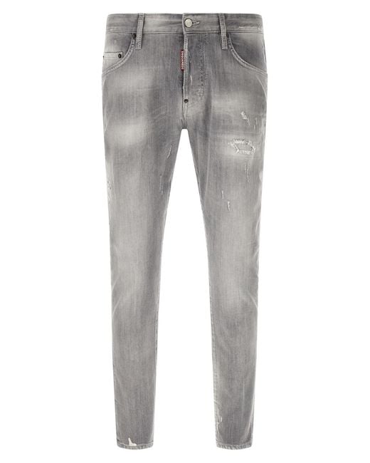 DSquared² Gray '5 Tasche' Jeans for men