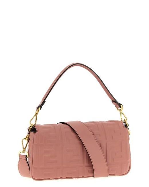 Borsa A Spalla 'Baguette' Media di Fendi in Multicolor