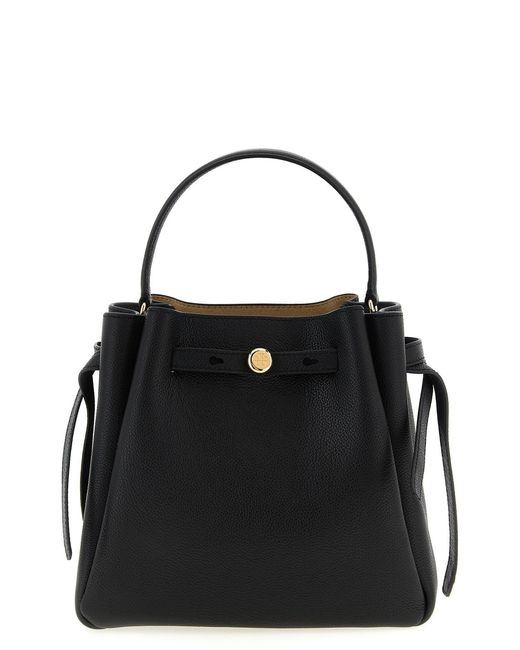 Secchiello Con Chiusura A Bottone di Tory Burch in Black