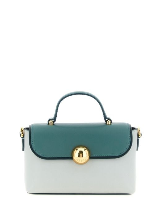 Furla Blue ' Moonlight' Mignon Handbag